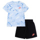 Nike Βρεφικό σετ Sportswear On the Move Printed Set